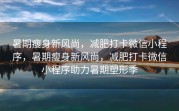 暑期瘦身新风尚，减肥打卡微信小程序，暑期瘦身新风尚，减肥打卡微信小程序助力暑期塑形季