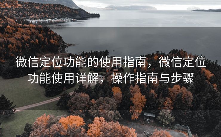 微信定位功能的使用指南，微信定位功能使用详解，操作指南与步骤