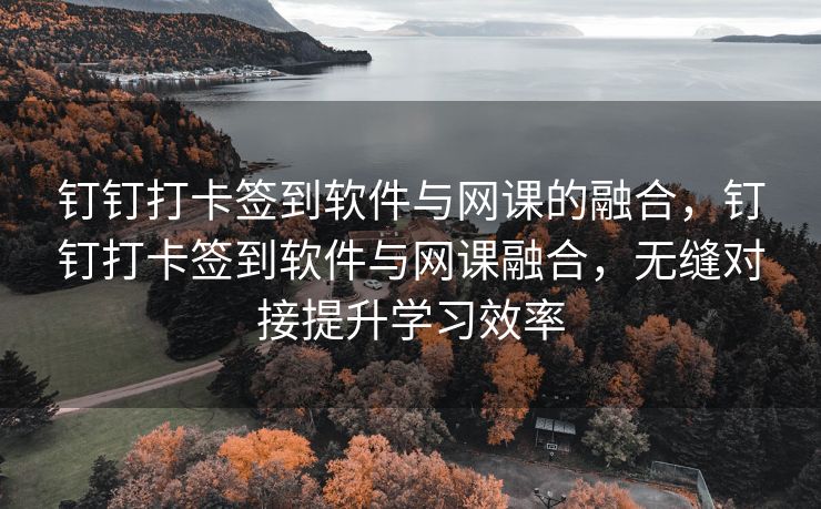 钉钉打卡签到软件与网课的融合，钉钉打卡签到软件与网课融合，无缝对接提升学习效率